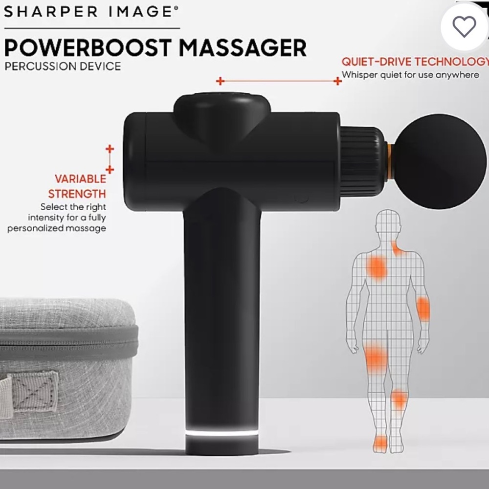 NEW Sharper Image® Powerboost Deep Tissue Massager